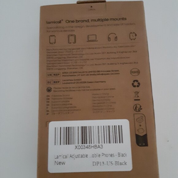 Lamicall Foldable Stand - desktop stand series - black - Picture 9 of 11